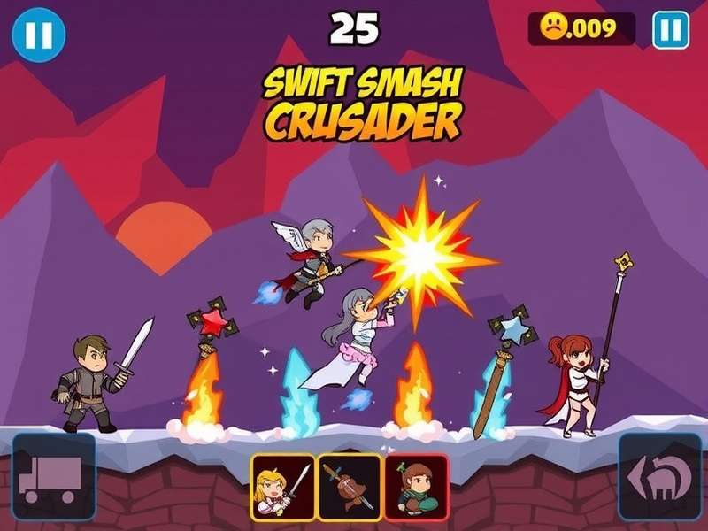 Swift Smash Crusader Gameplay Screenshot